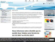 Tablet Screenshot of boutique.valatex.fr